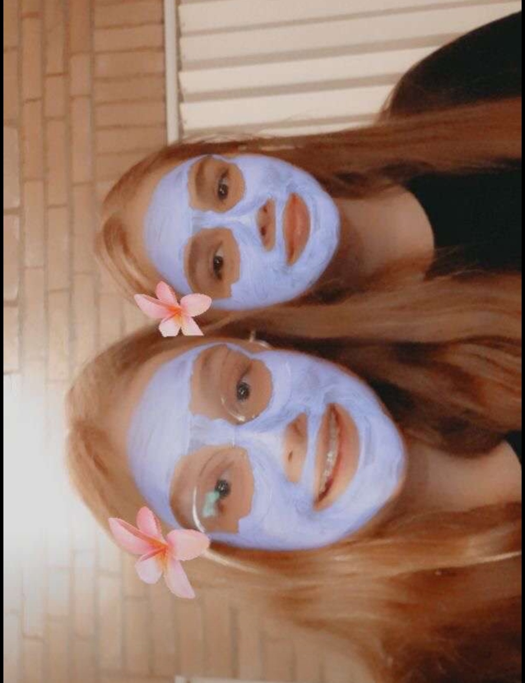 Lara (13) en Meike (14)